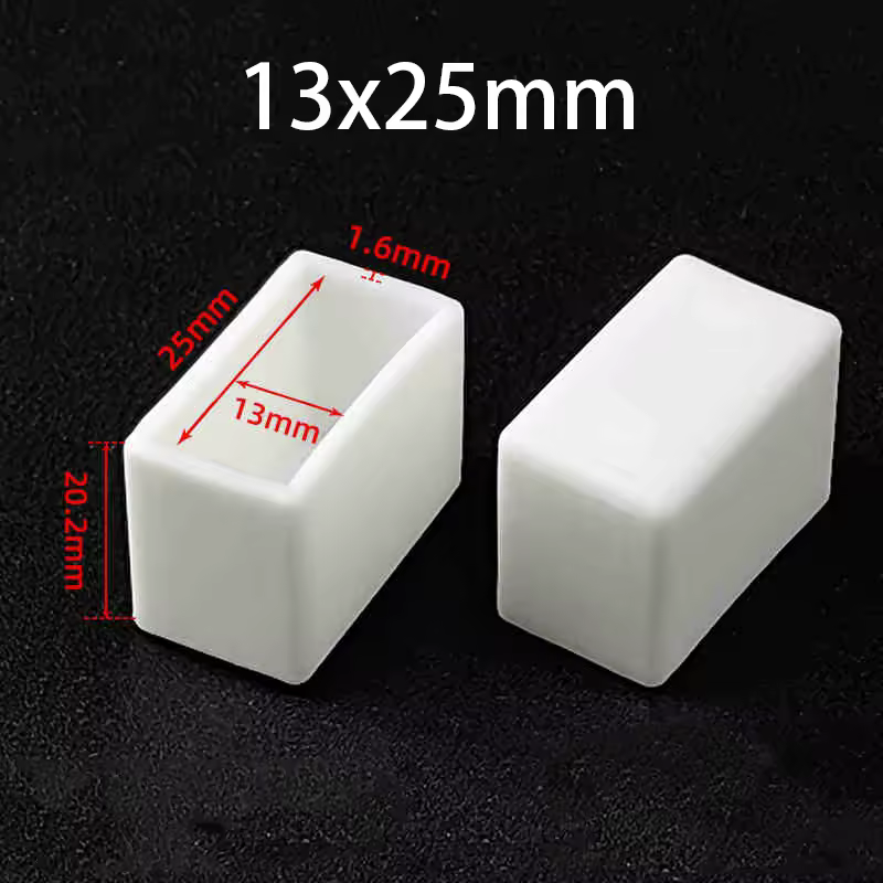 4-30Pcs PVC White Furniture Table Foot Tip Chairs Legs Pad Protector Cover Round/Square Pipe Plug Lid Tube Hole Protection Cap - Image 34
