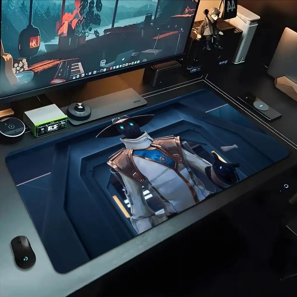

cypher valorant Mouse Pad 500X1000 mm Large Gaming Mousepad Gamer XL Rubber Otaku Keyboard Pad Laptop Desk Mat