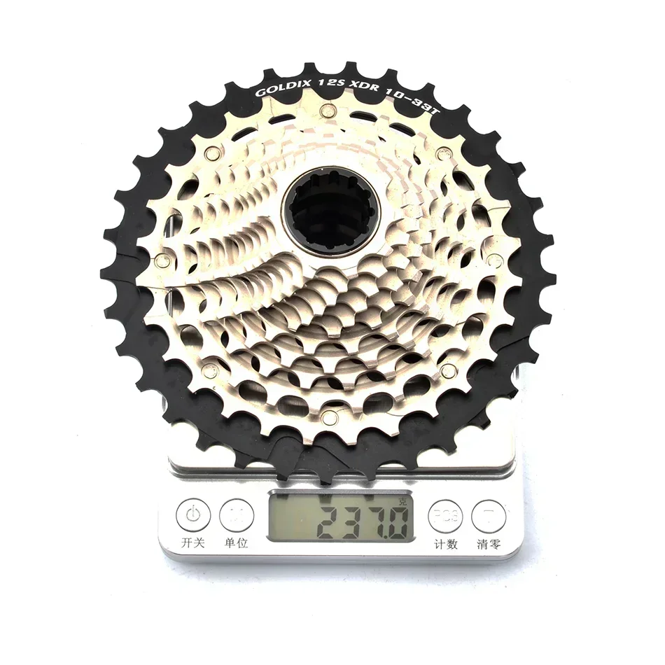 GOLDIX road bike 12-speed xdr cassette steel cnc light transmission  electronics switching Suitable for road  and gravel bikes