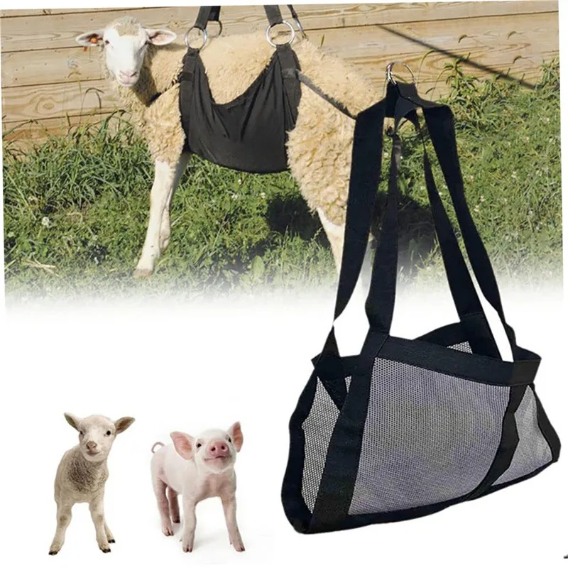 Suspend Animal Weighing Spreader Lamb Sling Hanging Weight Scale Newborn Livestock Suspenders Pet Bag