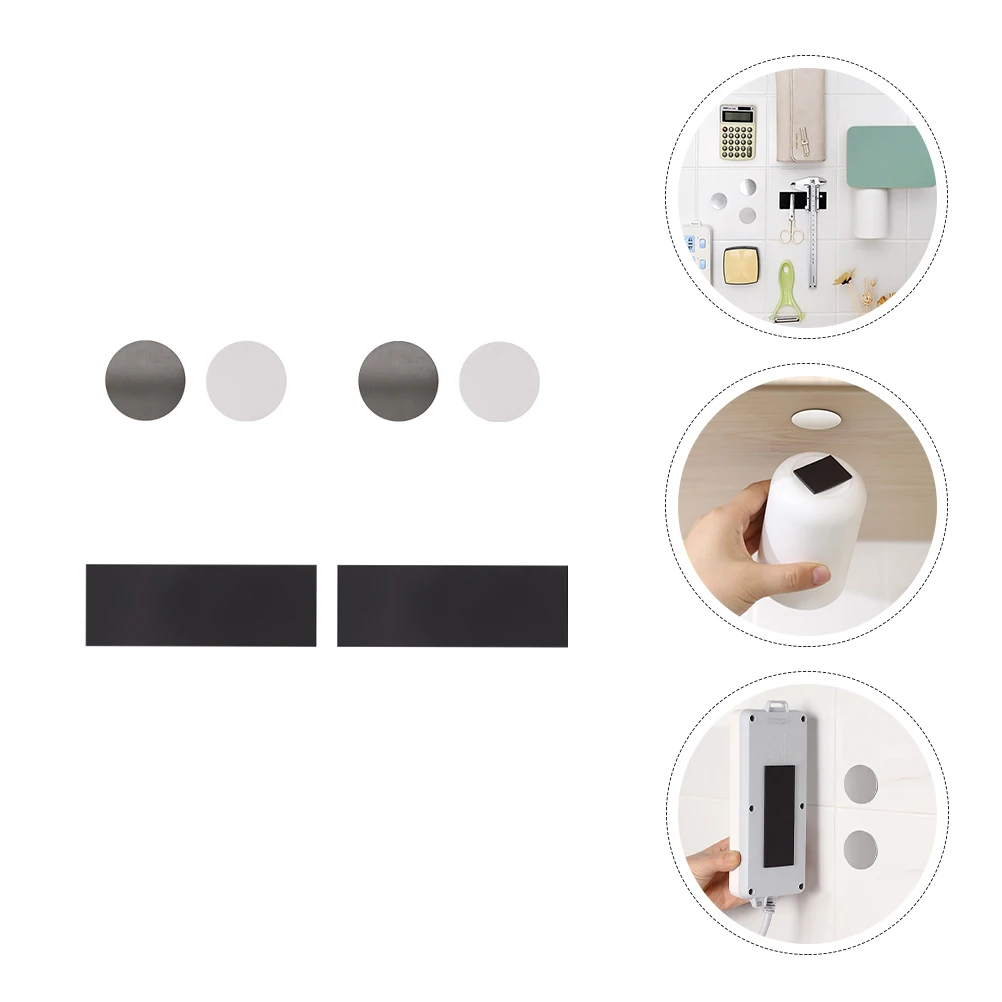 1 zestaw magnetycznych naklejek, taśmy magnetyczne samoprzylepne do projektów DIY, dekoracji lodówki, wieszaków ściennych, arkusze magnetyczne samoprzylepne
