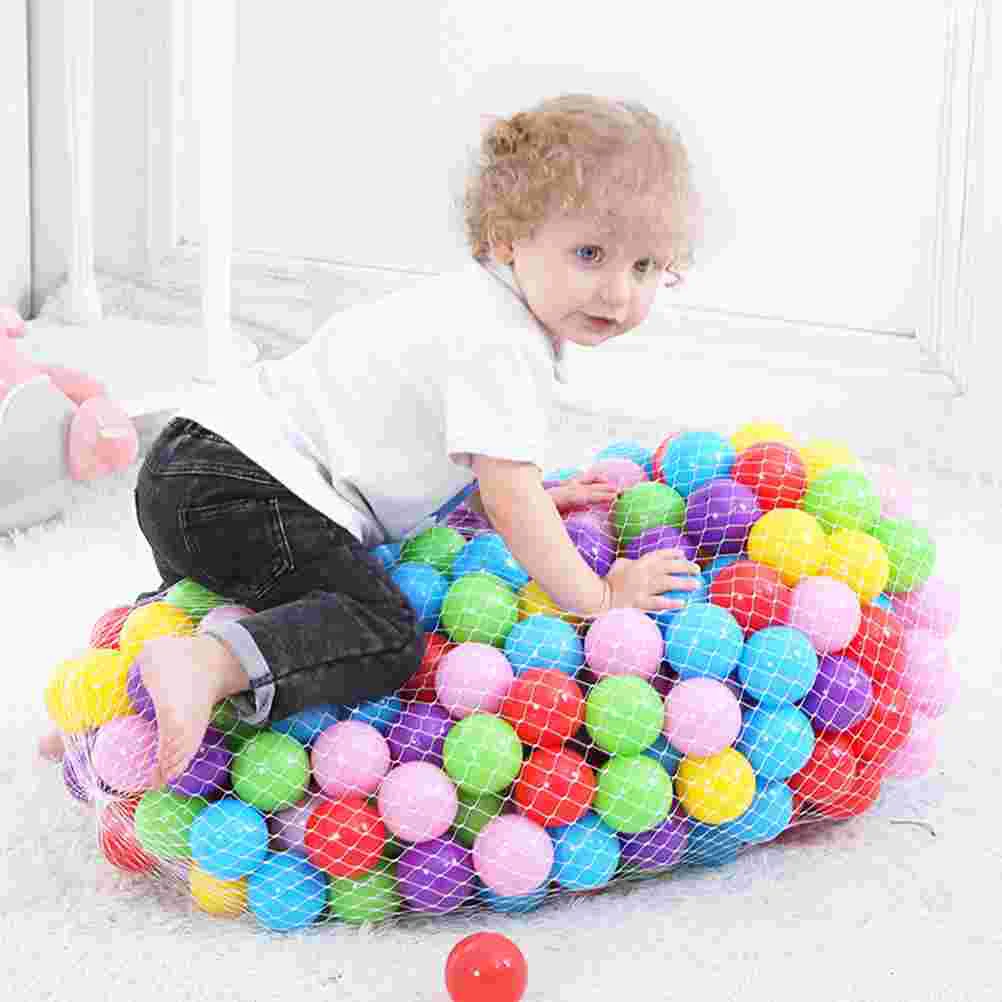 50 pezzi per bambini Ocean Ball Giocattoli per bambini Giocattolo Piscina Palline colorate Educativi Protezione ambientale Pe Safe