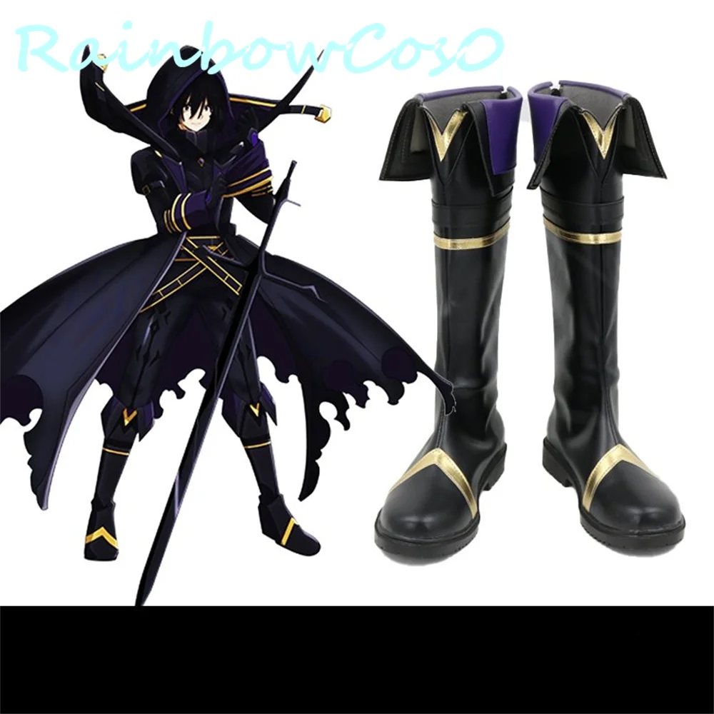 Die Überlegenheit in Schatten Cid Kageno Schatten Cosplay Schuhe Stiefel Spiel Anime Halloween Weihnachten RainbowCos0 W2860-2