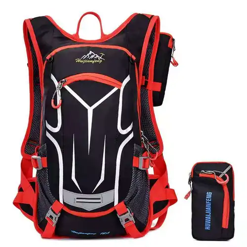 Imagen 1 del producto Bolsa de ciclismo para motocicleta, mochila impermeable para motocicleta, mochila para Motocross, hombro, escalada, senderismo al aire libre, bolsa de agua para hidratación