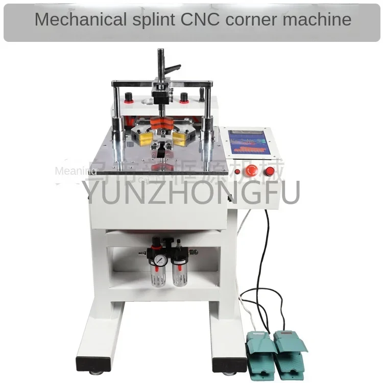 2023 Photo Frame Mechanical Equipment Automatic CNC Mounting Machine Automatic Clamping Picture Frame Notching Machine