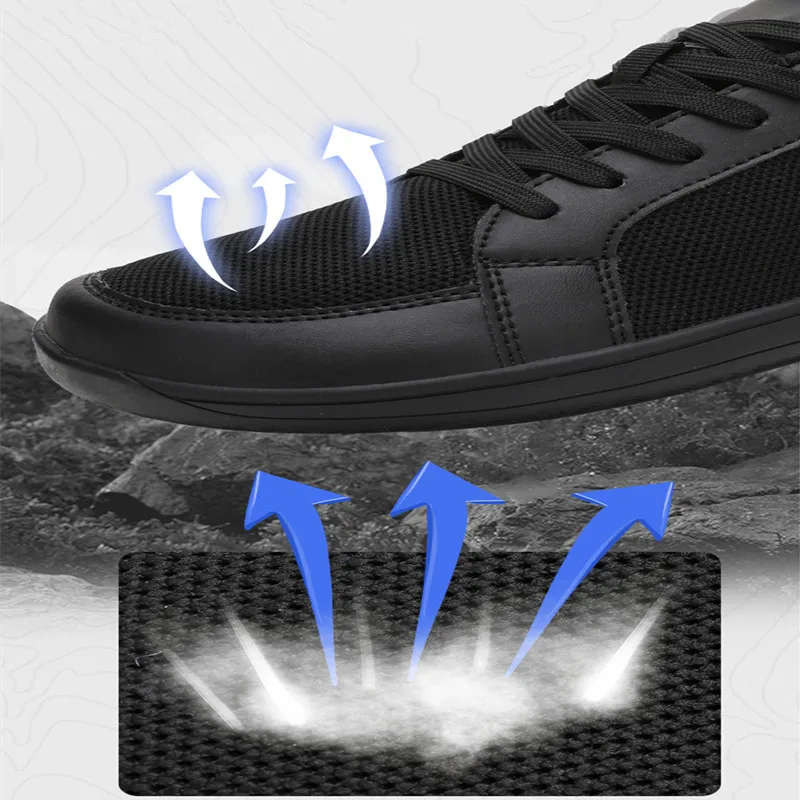 Men's Barefoot Trail-Running Shoes Wide Toe Minimalist Casual Sports Shoes Zero Drop Optimal Relaxation - Image 4