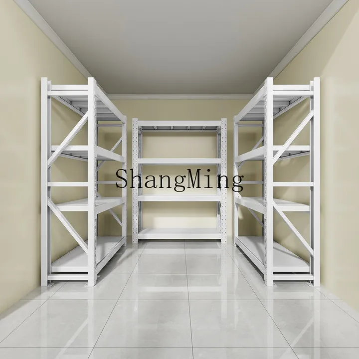 

LXY multi-layer floor storage commercial supermarket express super load-bearing iron shelf