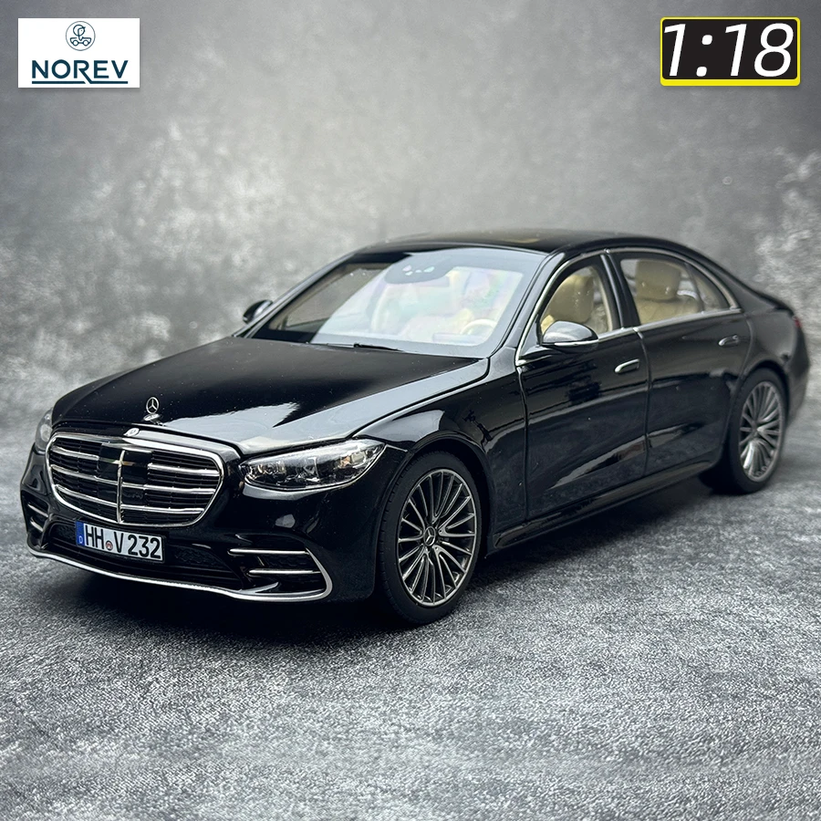 NOREV 1:18 2021 FOR  Benz S600 S-Class W223 alloy car model luxury car to send boyfriend metal gift