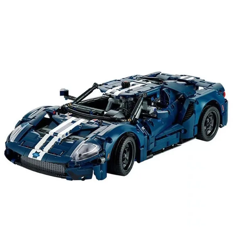 

Compatible Building Blocks Assembled Toys Ford GT Racing Car Sports Car High Difficulty Boys Toy Car Christmas Birthday Gidts