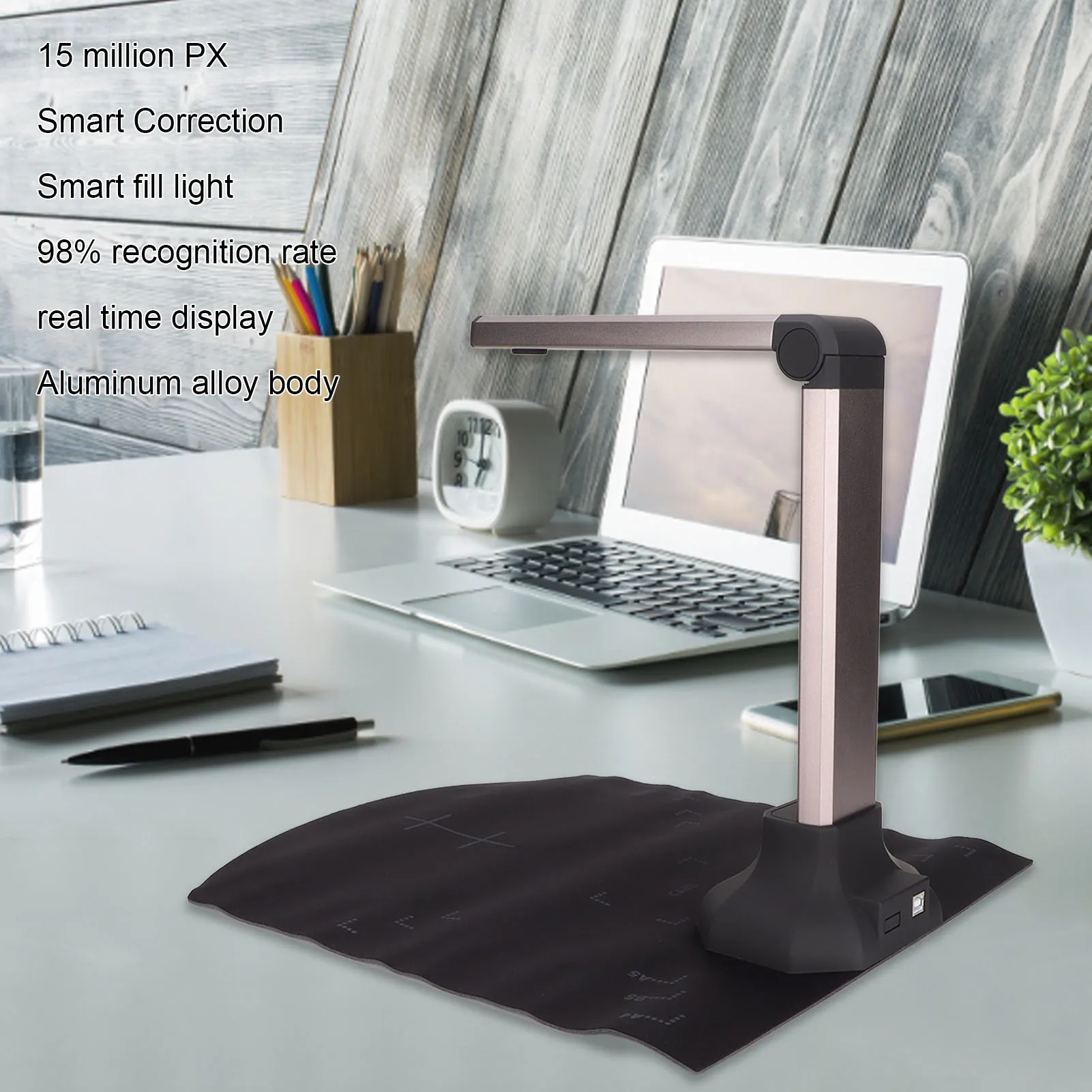 

Document Scanner Document Camera Auto Focusing 12 Million PX 1S Scan Speed OCR Technology for Picture for Windows for