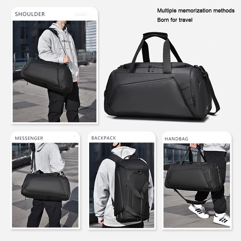 Golf Boston Bag Golf Clothing Travel Bag Large Capacity Business Backpack Multi-Function Sports Fitness Dry And Wet Separation
