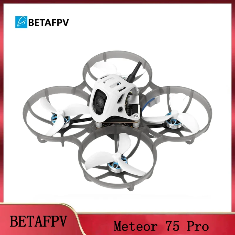 

BETAFPV Meteor75 Pro 1S Crossing Drone: O4 Transmission Adaptor, FPV HD Drone (Suitable for Aerial Photography & Flower Flying)