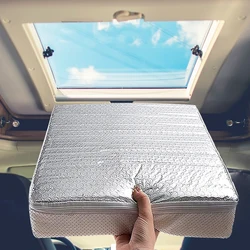 Parasoles para techo solar RV, aislador de ventilación para techo de autocaravana, bloque de película de aluminio UV, parasol reflectante, accesorios para coche, campamento impermeable