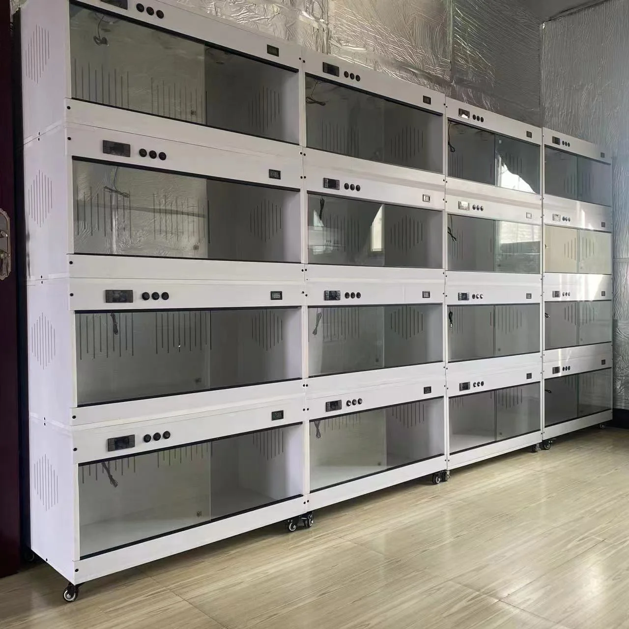 Factory Direct PVC Vivarium Reptile Enclosure With Humidity Temperature Control For Snake Lizard Gecko