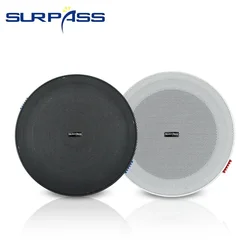 4.5inch 10W Ceiling Speaker Flush Mount Speaker Frameless Passive Stereo Home Audio System Full Range Music Loudspeaker Indoor