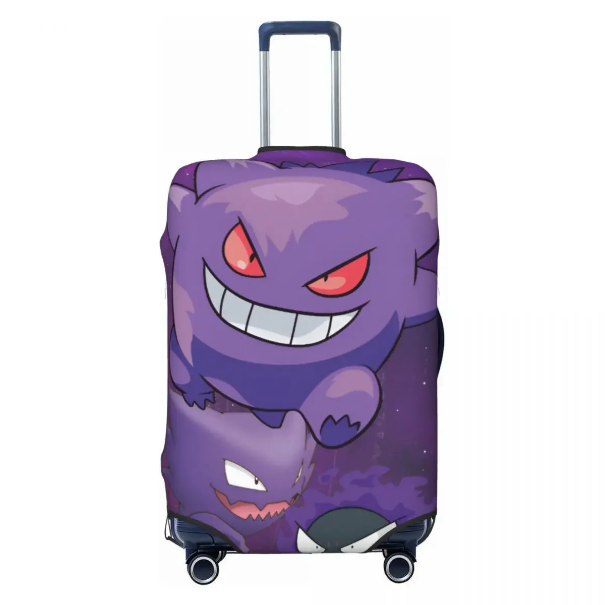 

Прочный чехол для багажа 18-32 дюйма с принтом P-Pikachizer, из эластичной ткани, пылезащитный, устойчивый к царапинам, моющийся, для авиаперелетов и поездок на автомобиле