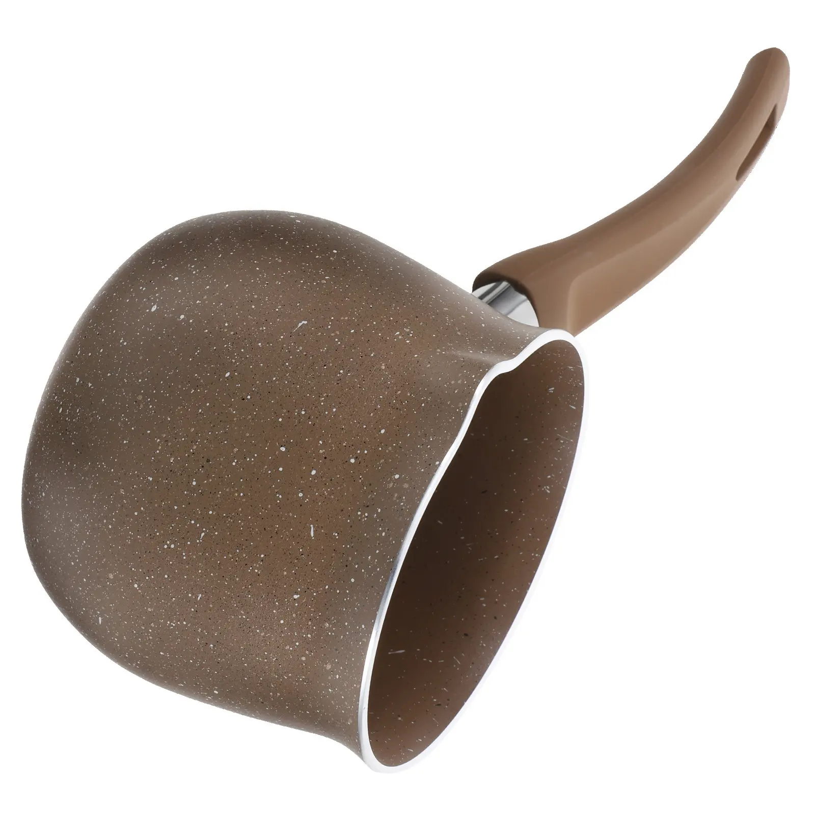 Mini Stainless Steel Milk Warmer Pot Single Handle Nonstick Coffee Tea Brewer Small Saucepan for Kitchen Cookware Milk Warming