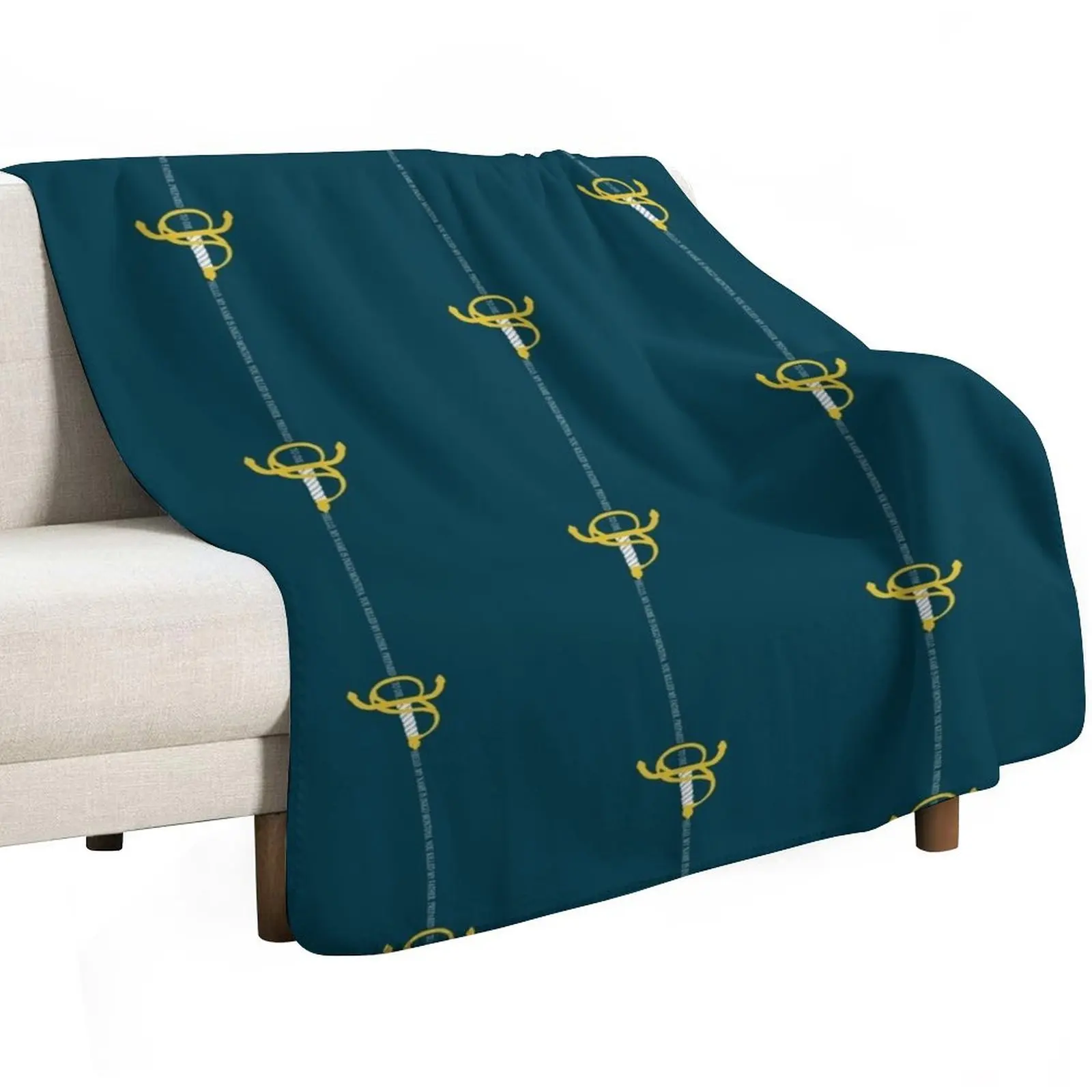 Princess Bride Sword Throw Blanket Travel Beach Baby valentine gift ideas Loose warm for winter Blankets