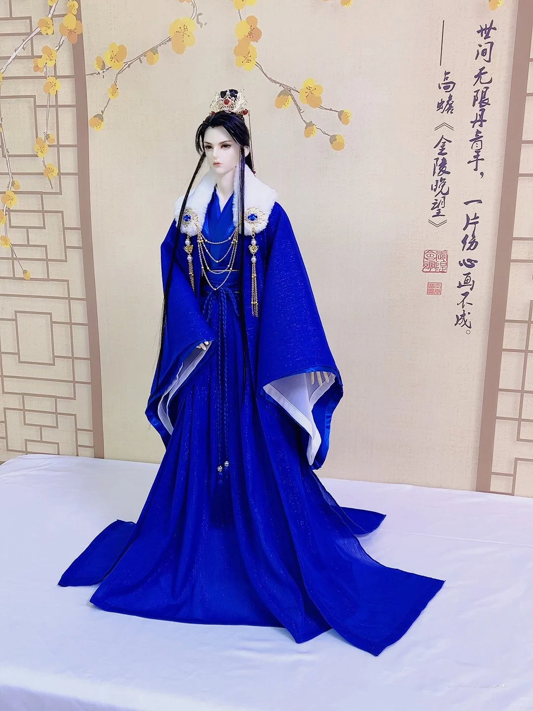 OB27 1/6 Figure 1/4 1/3 Scale BJD Clothes Ancient Costume Hanfu Robe Samurai Outfit For BJD/SD ID75 Uncle Doll Accessories A1972