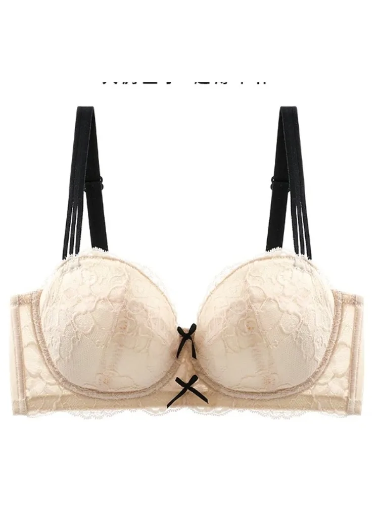KUCLUT Sexy Large Cup Wireless Bra Ultra Thin Full Coverage Minimizer Side Slim Anti Sag Plus Size Daily Comfort Brassiere 32-38