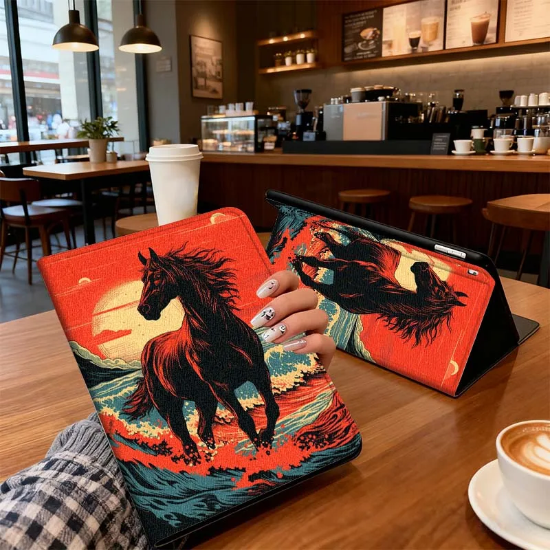 

Cartoon Anime Horse For Xiaomi Redmi Mi Pad 4 5 6 6s 7 8 SE Pro 2 11 Plus Max 12.4 11 11.2 12.5 8.7 inch Tablet Case