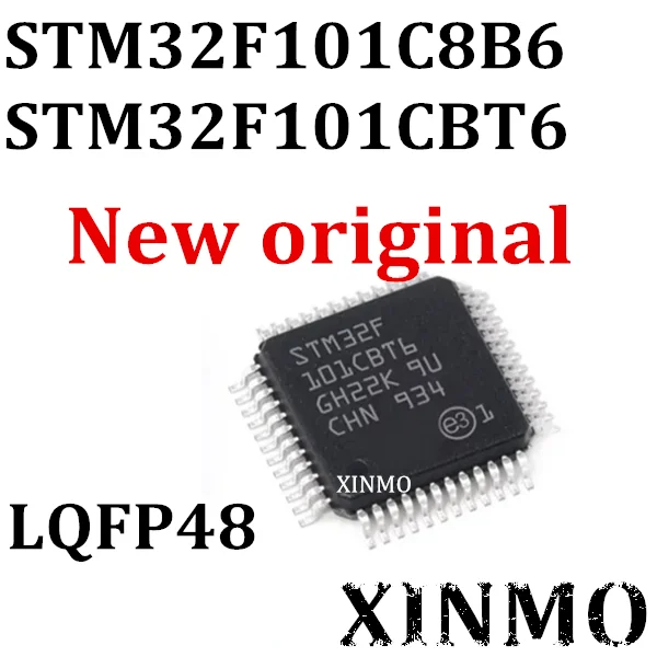 STM32F101C8T6 STM32F101CBT6 STM32F101C8 STM32F101CB STM32F101 STM32F STM32 STM IC MCU رقاقة LQFP-48 في المخزون 100% أصل جديد
