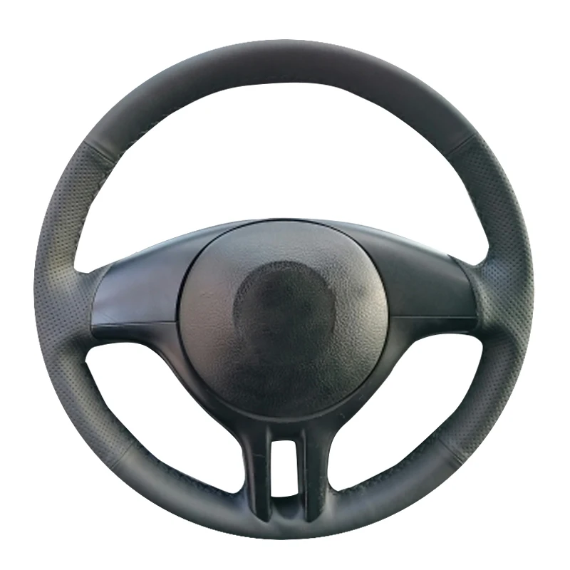 

Car Steering Wheel Cover For BMW E39 E46 325i E53 X5 Customize DIY Steering Wrap Microfiber Leather Hand Sewing
