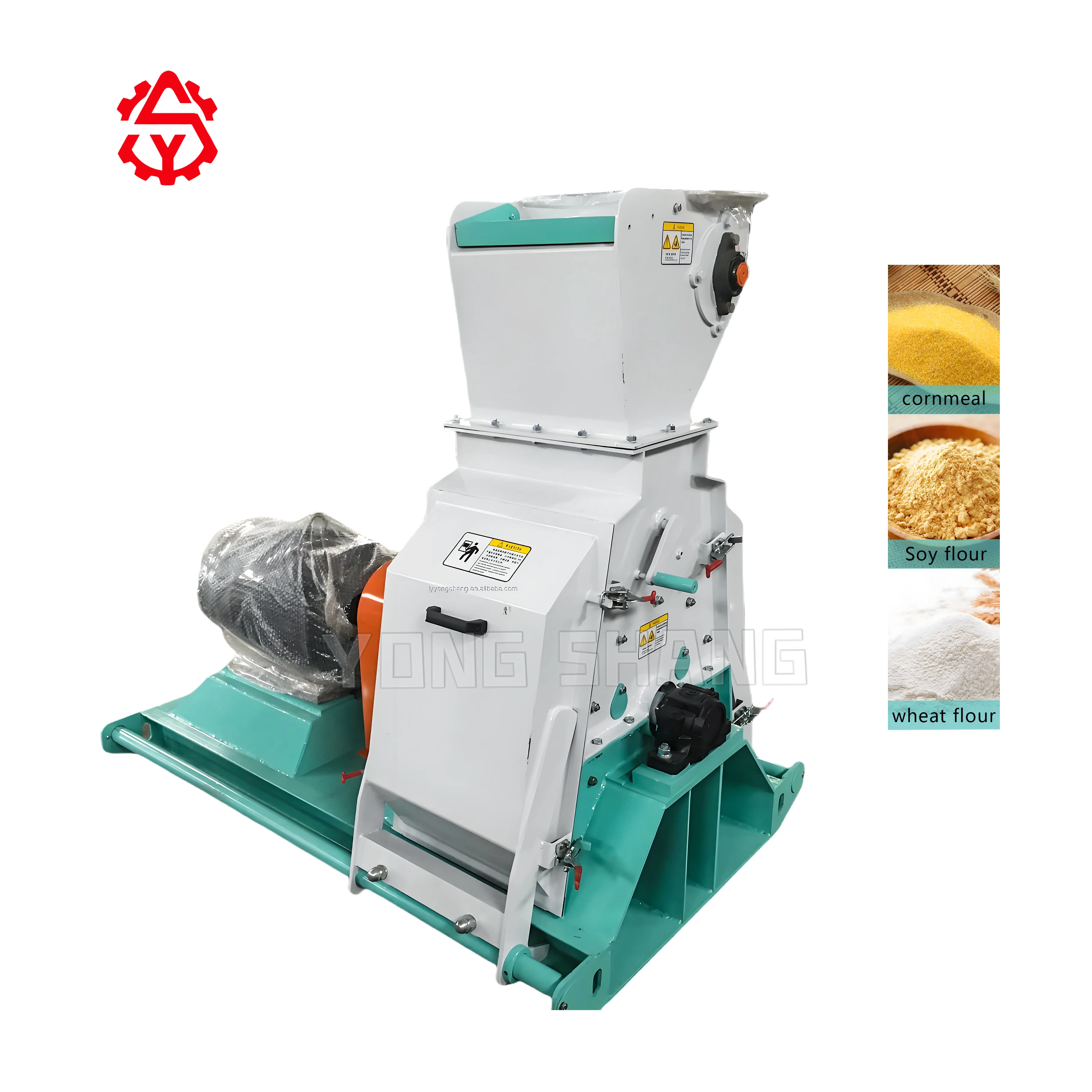 YS Quick Processing Hammer Mill Crusher Machine For Animal Feed OEM Grain Processing Machinery Top Grade Feed Crushing Machine