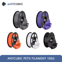 ANYCUBIC 10KG PETG 3D Printer Filament 1kg/Roll Multicolor 1.75mm Plastic 3D Printer Filament For Kobra 2 FDM 3D Printer