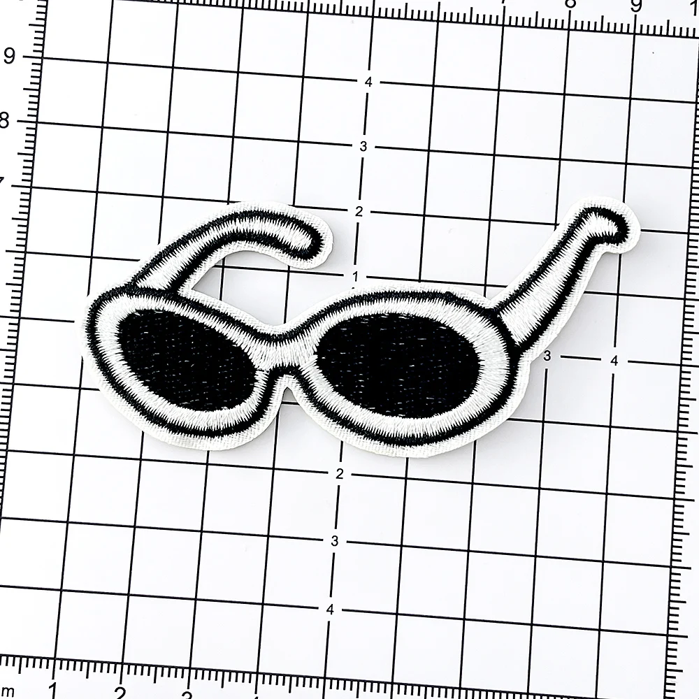 النظارات الشمسية القماش الحديد على شارات التصحيح إصلاح تزيين التصحيح الملابس الملابس الخياطة الديكور زين بقع للملابس #4