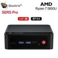 Beelink AMD Ryzen 7 5850U SER5 Pro Mini PC Home Desktop Gaming Computer DDR4 16G 32G 500GB 1TB NVME SSD 4K 60Hz WiFi 6 BT5.2