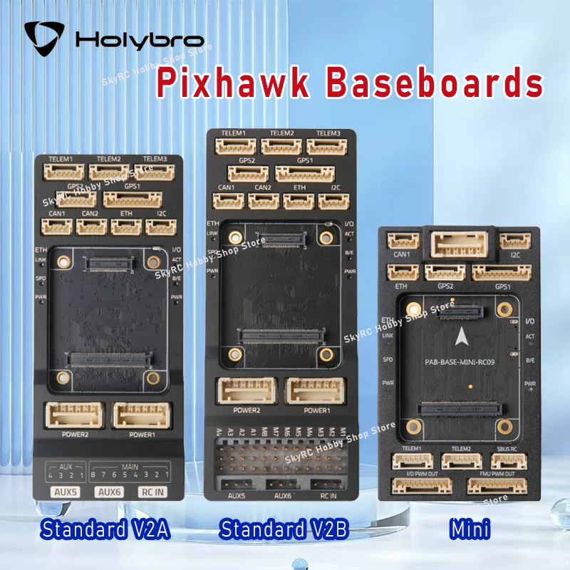 Holybro Pixhawk Standard/Mini Baseboard - Fit 5X/6X & Autopilot Bus Standard FC for RC FPV