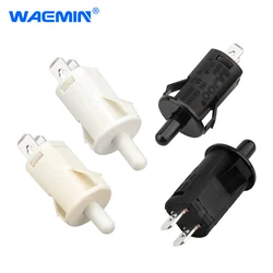 10/12/14/16mm Self Reset Door Control Switch Normally Open / Closed Refrigerator Disinfection Cabinet Light Wardrobe 125/250V