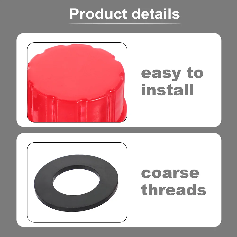 

Coarse Thread Gas Can Cap Durable PP Rubber Replacement Prevents Leaks Easy Install Gas Can Replacement Parts Coarse Thread Caps