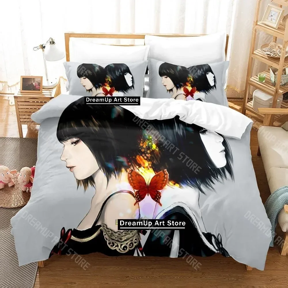 Conjunto de cama com estrutura fatal com impressão 3D, conjunto de cama individual, gêmeo, queen, king size, adulto, criança, quarto, conjuntos de capa de edredom