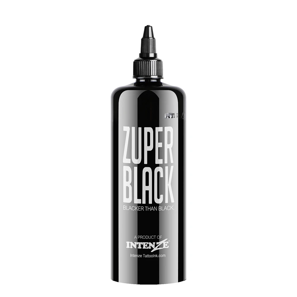 Student Practice Tattoo Ink For Silicone Leather Not For Human Use (360ml) 12oz Zuper Black