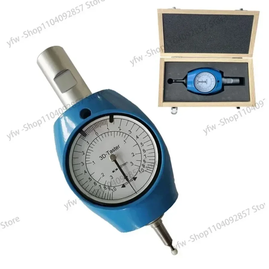 3D Edge Finder Machine Tool XYZ Axis Sensor Centering Rod Meter Universal Detector Tool Dial Indicator Workpiece Centering