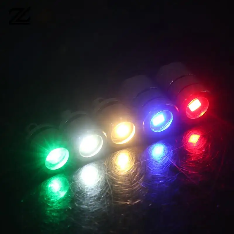 Mini LED DIY Small Light Bulb Illuminated Decorative Button Light Bead Mini Electronic Light Small Colored Light Model Light