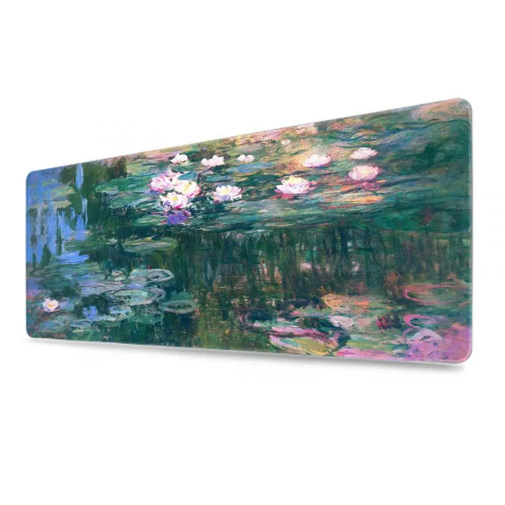 Claude Monet Art Small Mouse Pad Gaming Mousepad PC Gamer Mouse Mat Computer Office Pad Keyboard Mat Desk Pad Laptop Mausepad