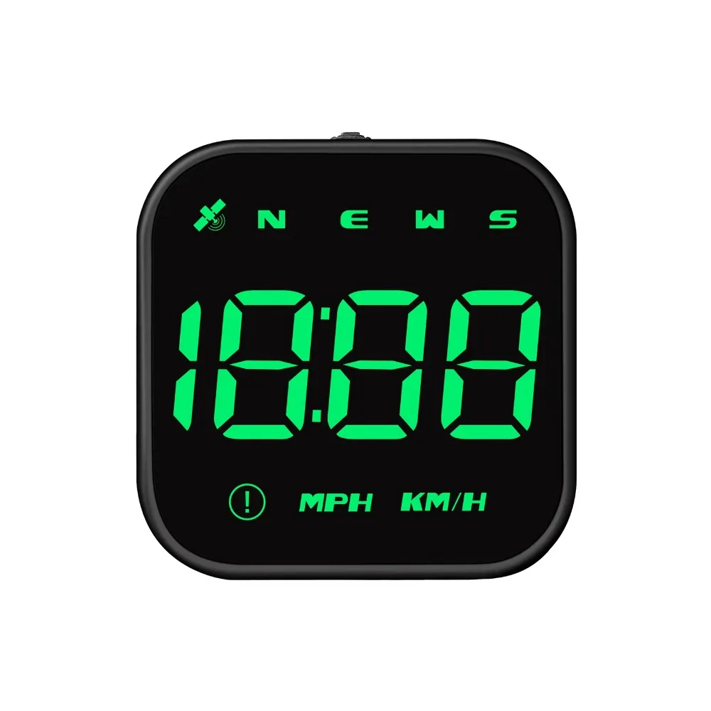 Widely Used HUD Car Head Up Display Portable Universal Windshield Projector Plastic Durable Digital Speedometer Speed Meter