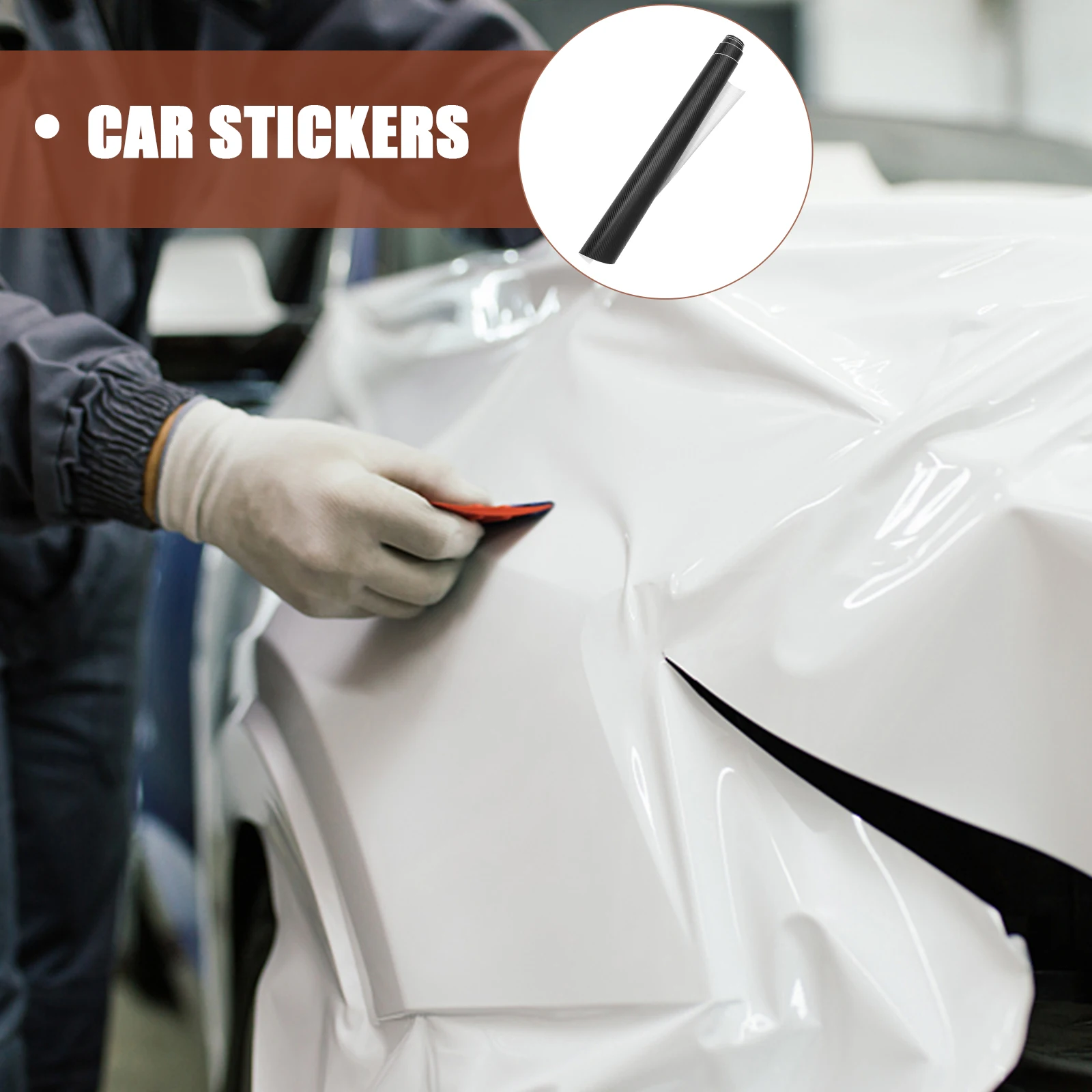 

Carbon Fiber Car Film Wrap 3D Style Decal Sticker for Auto Body Interior Exterior Protection Car Film Carbon Fiber Sticker