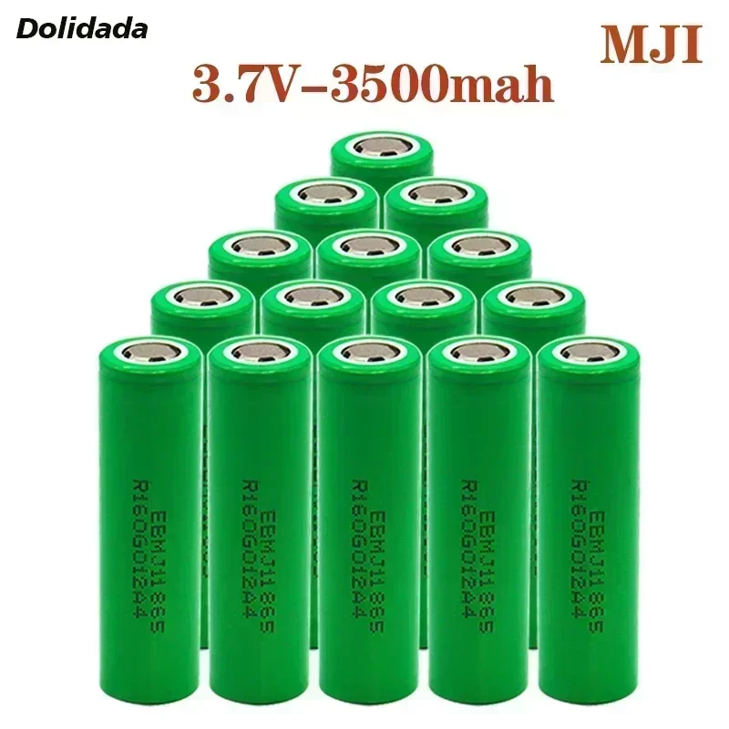 

2025 New original 18650 rechargeable lithium battery MJ1, 3.7V, 3500MAH