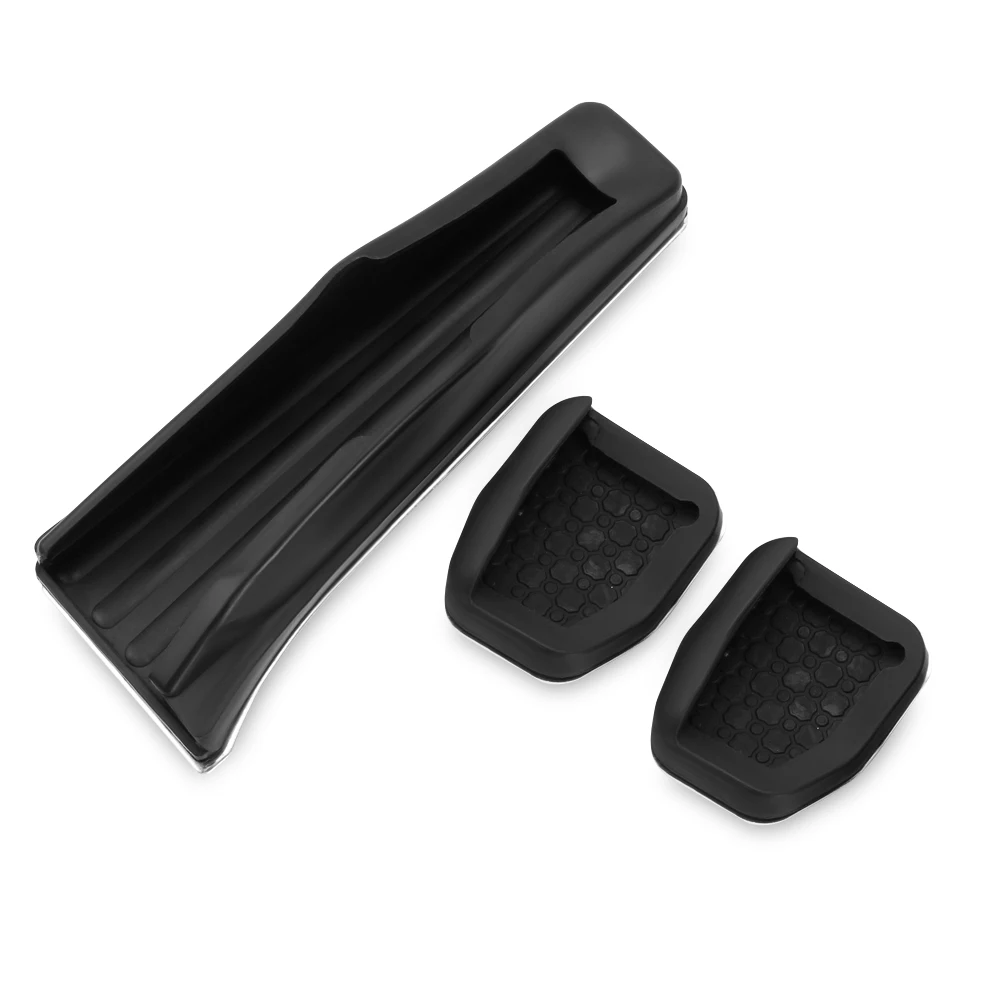 Sondaj olmayan kaymaz Hızlandırıcı Gaz Yakıt Fren Ayak Istirahat Pedal Pedleri BMW 1,3 Serisi X1 E39 E46 E87 E90 E91 E92, Araba Styling