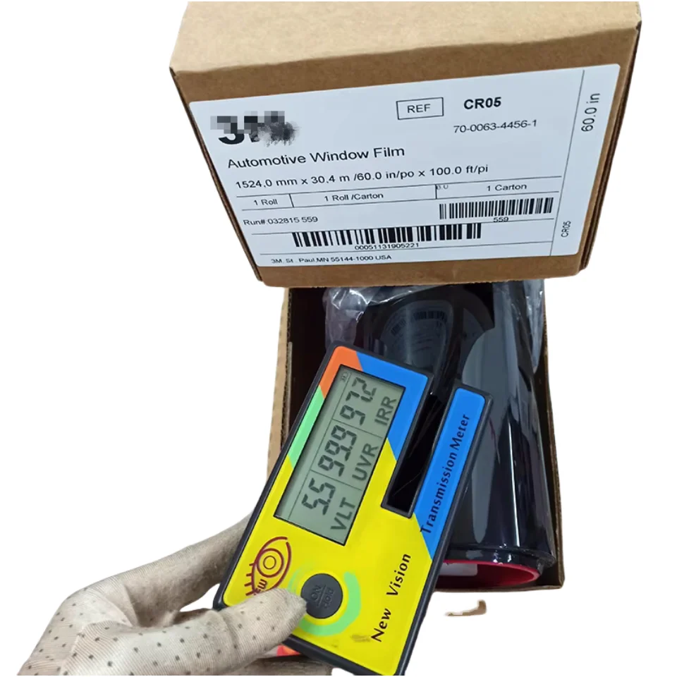 

1Roll High Quality Window Tint Film Nano Ceramic Tints CR20 VLT 15% IRR100% Automotive Window Films CAR FILM 1.52*30M