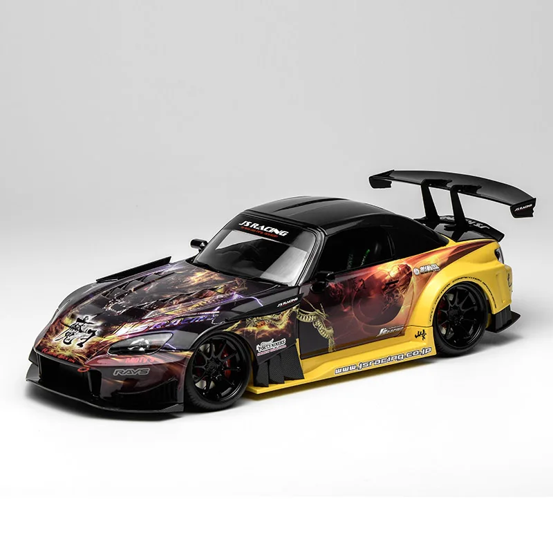 MOTORHELIX escala 1/18 modelo fundido a presión Honda S2000 2013 modelo de coche de Metal coche deportivo decoración estática colección de regalos de vacaciones