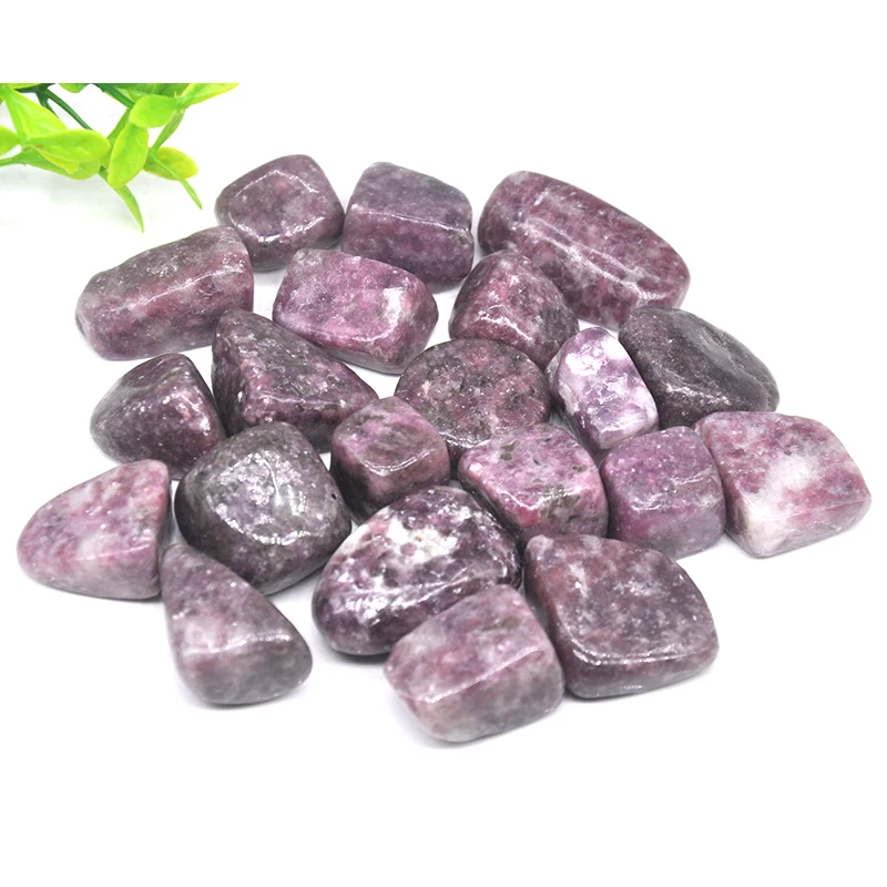 

Natural Lilac Lepidolite Quartz Crystals And Healing Stones Tumbled Bulk Mineral Specime Gemstones Home Aquarium Decoration