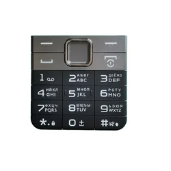 Original Ker Button for Xenium E590 Cellphone, CTE590 Mobile Phone,Russian Alphabet, Tracking Number