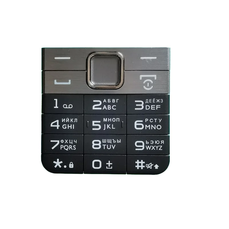 Original Ker Button for Xenium E590 Cellphone, CTE590 Mobile Phone,Russian Alphabet, Tracking Number