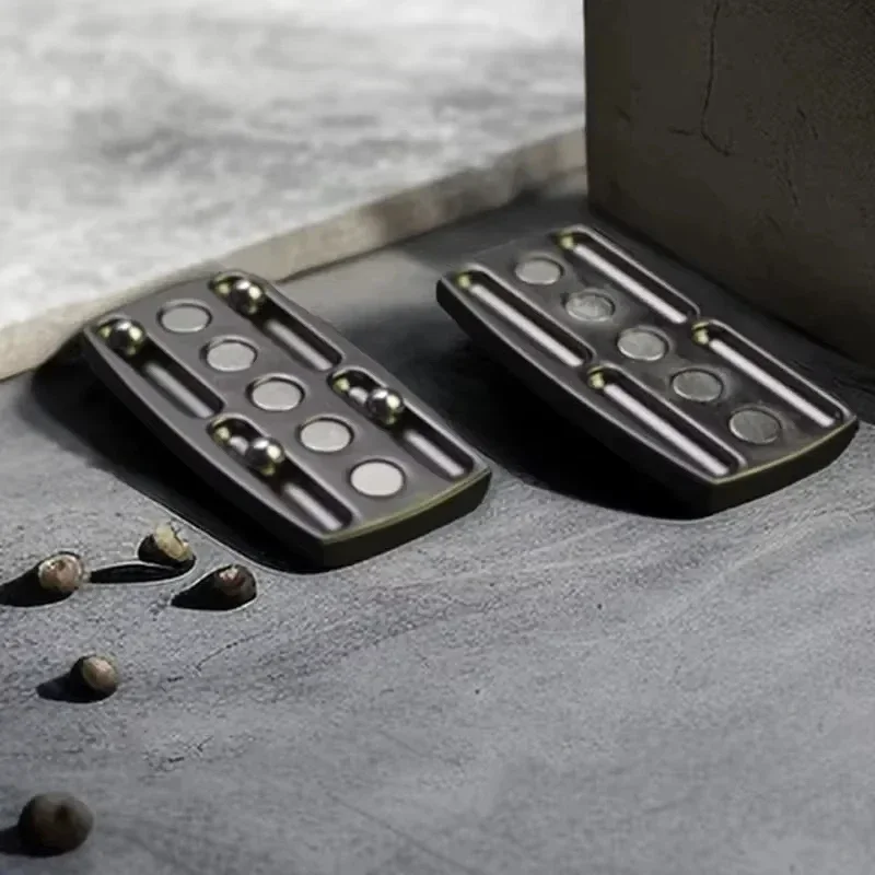 بصمة المغناطيسي اللمس المنزلق EDC تململ المنزلق المعادن ألعاب متململة أدهد أداة الكبار القلق الإجهاد الإغاثة اللعب أفضل هدية #3