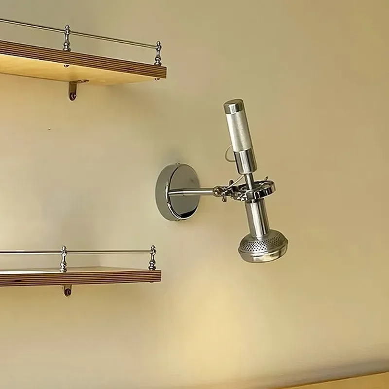 Bauhaus Wall Lamp Retro Industrial Style Creative Designer Reading Light for Living Room Bedroom Bedside Modern Home Decor